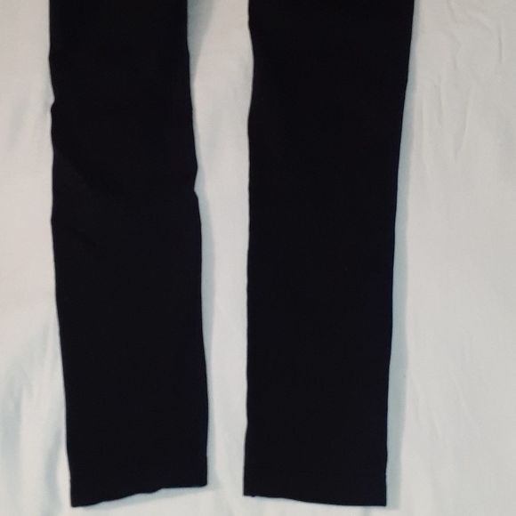 Spanx‎ Assets Control Top Black Leggings Medium - Picture 2 of 4